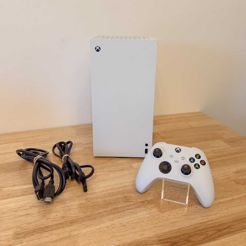 Xbox Series X 1TB Digital Console + OEM Controller - White | Tested & Working